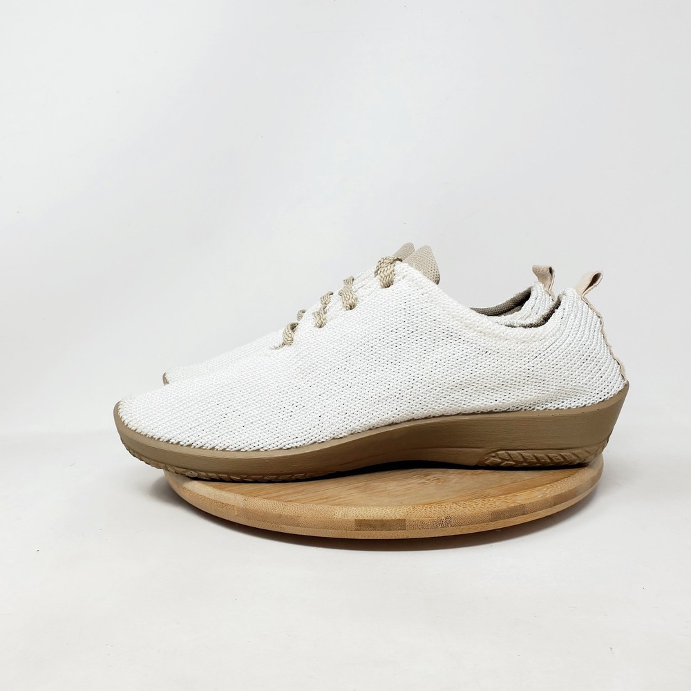 Arcopedico LS Shoes Womens 41 Knit Modest Lightweight Lace Up Oxford Sneaker